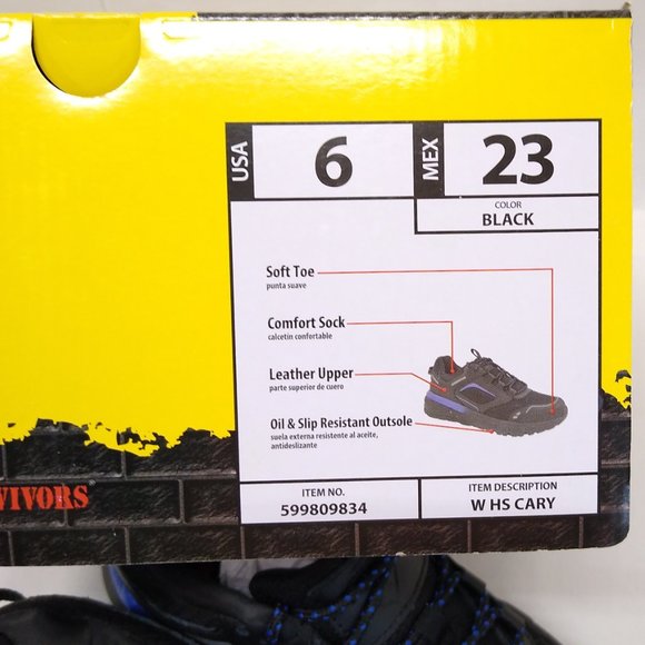 Herman Survivors Women's Cary Size 6 Medium Soft Toe Work Shoes New In Box & NWT - Picture 5 of 14